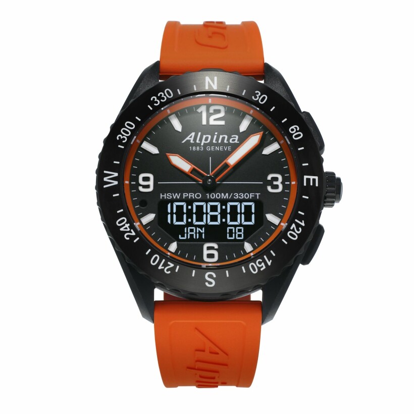 Montre connectée Alpina Horological Smartwatch Alpinerx
