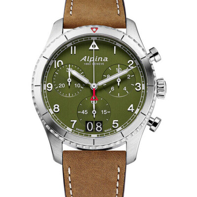 Montre Alpina Startimer Pilot Quartz Chronograph Big Date