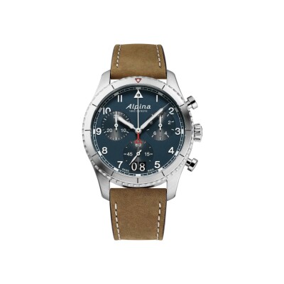 Montre Alpina Startimer Pilot Quartz Chronograph Big Date