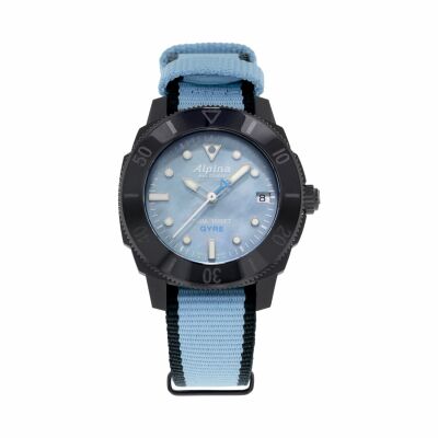 Montre Alpina Seastrong Diver Gyre AL-525LMPLNB3VG6