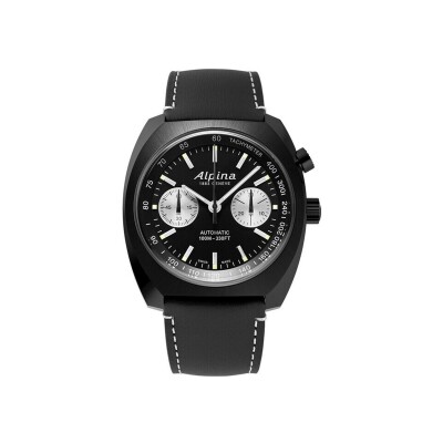 Montre Alpina Startimer Pilot Heritage Automatic Chronograph Blackout Edition