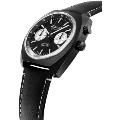 Montre Alpina Startimer Pilot Heritage Automatic Chronograph Blackout Edition