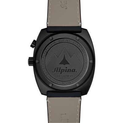 Montre Alpina Startimer Pilot Heritage Automatic Chronograph Blackout Edition