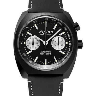 Montre Alpina Startimer Pilot Heritage Automatic Chronograph Blackout Edition