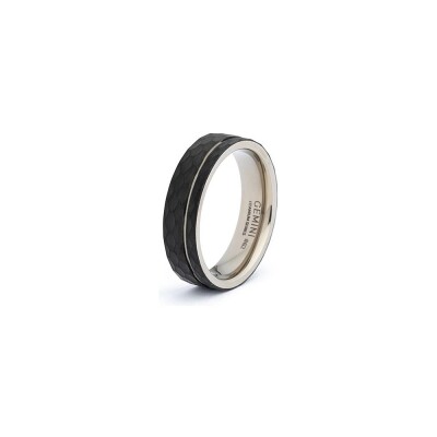 Bague Gemini Classics en titane