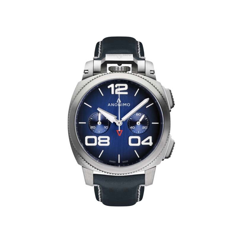 Montre Anonimo Militaire Stainless Steel Blue