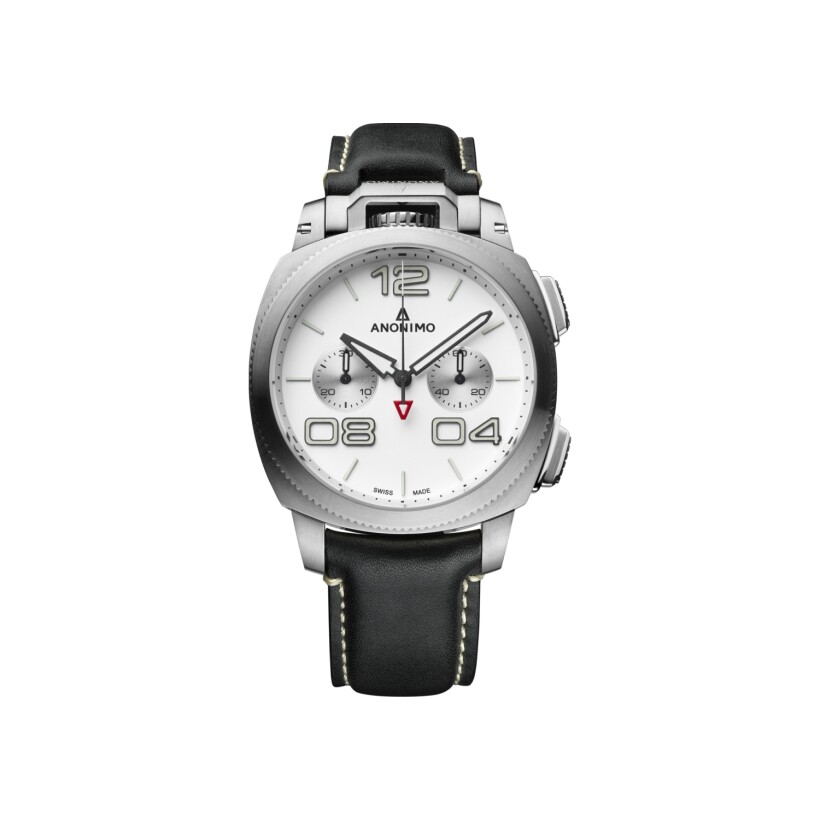 Montre Anonimo Militaire Stainless Steel White