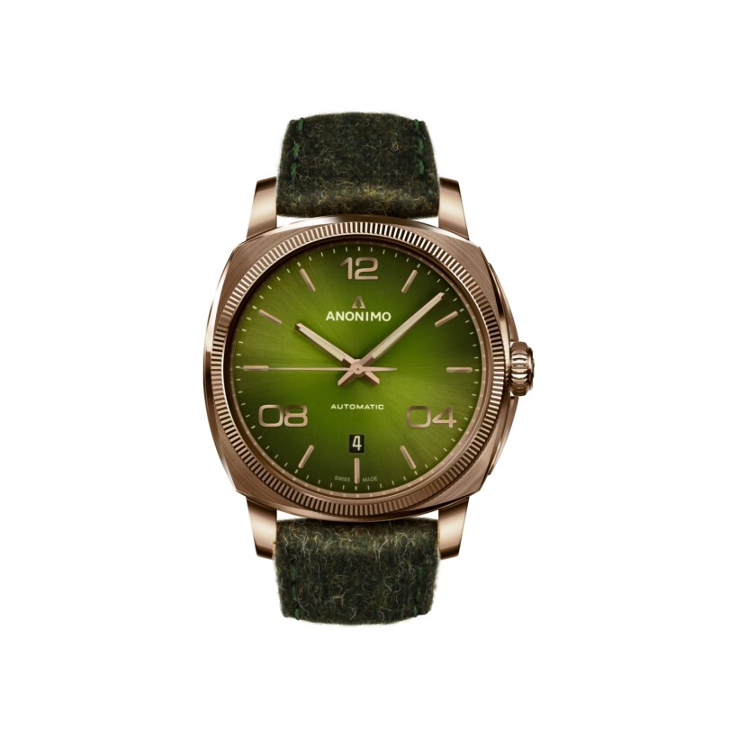 Anonimo Epurato Green watch
