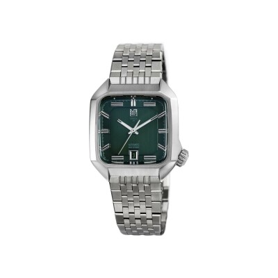 Montre March LA.B AM2 AUTOMATIQUE 39 MM - GRALL - Acier 7 Maillons Plat