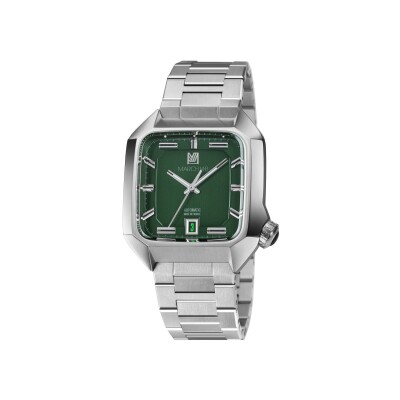 March LA.B AM2 Automatic Watch - Grall - Brushed Steel 3-Link