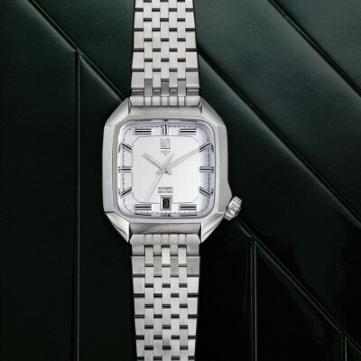 Montre MARCH LA.B AM2 AUTOMATIQUE 39 MM - STEEL - Acier 7 Maillons Plat
