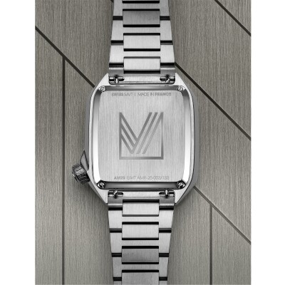 Montre March LA.B AM2 Slim GMT Automatique - Millésime Mars 2025 - Bracelet titane grade 5 