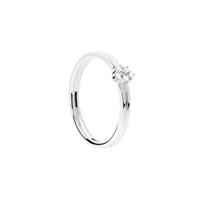 Bague PDPaola Super Future Nova Silver en argent et oxydes de zirconium, taille 54
