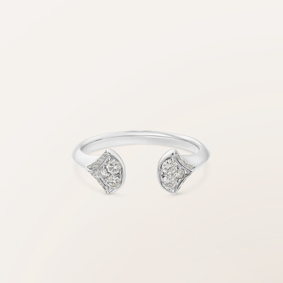 Bague Barth Monte-Carlo Ocean beauty en or blanc et diamants