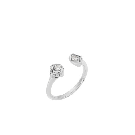 Bague Barth Monte-Carlo Ocean beauty en or blanc et diamants