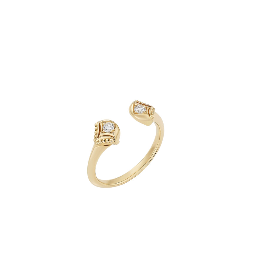 Barth Monte-Carlo Ocean beauty ring, rose gold and diamonds