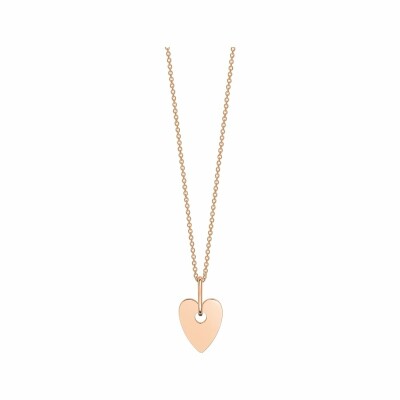 Collier GINETTE NY ANGELE en or rose