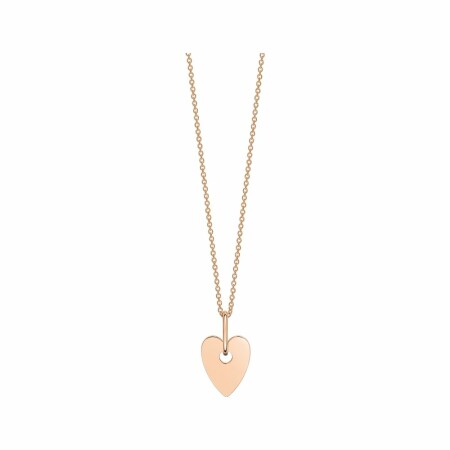 Collier GINETTE NY ANGELE en or rose