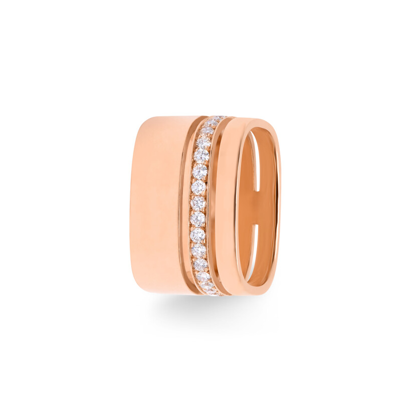 Bague Magic en or rose et diamants