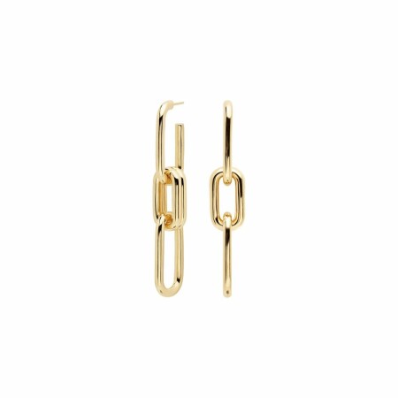 Boucles d'oreilles PDPaola Daze Muze Gold en métal doré, 55mm