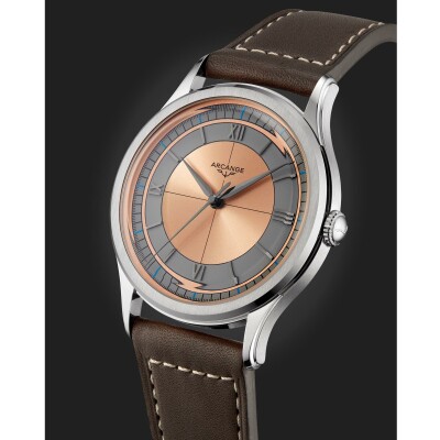 Montre Arcange Automatic Sector AS06 Salmon