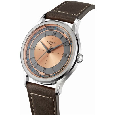 Montre Arcange Automatic Sector AS06 Salmon