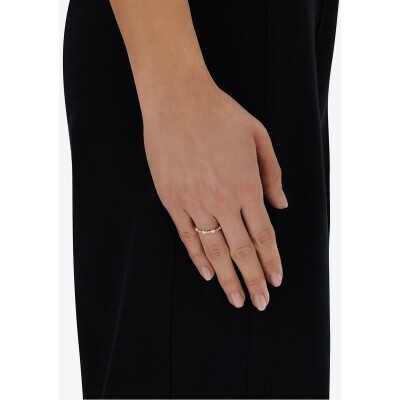 Bague Nanis Dancing Elite en or jaune et diamants