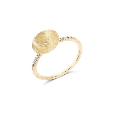 Bague Nanis Dancing Elite en or jaune et diamants