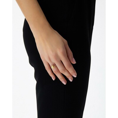 Bague Nanis Dancing Elite en or jaune et diamants