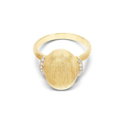Bague Nanis Dancing Gold en or jaune et diamants