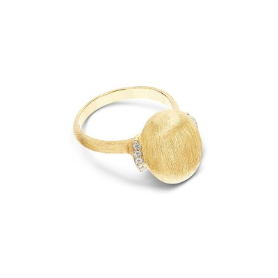 Bague Nanis Dancing Gold en or jaune et diamants