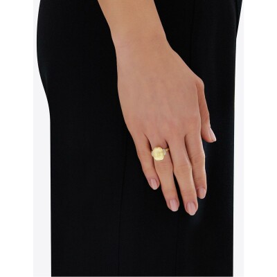 Bague Nanis Dancing Gold en or jaune et diamants