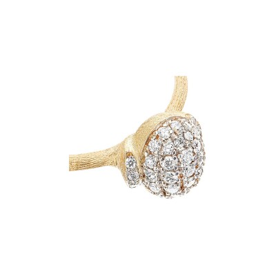 Bague Nanis Dancing Gold en or jaune et diamants