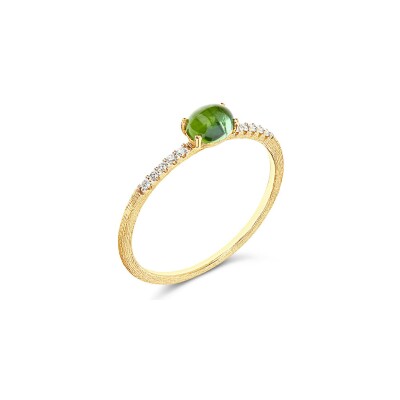 Bague Nanis Dancing Tourmalines en or jaune et diamants