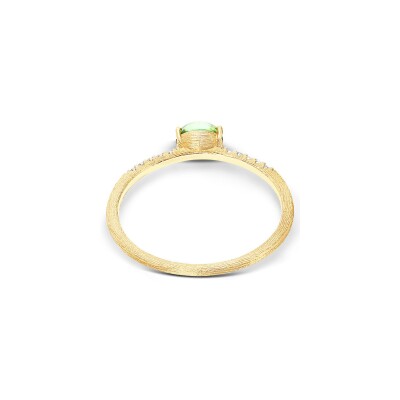 Bague Nanis Dancing Tourmalines en or jaune et diamants