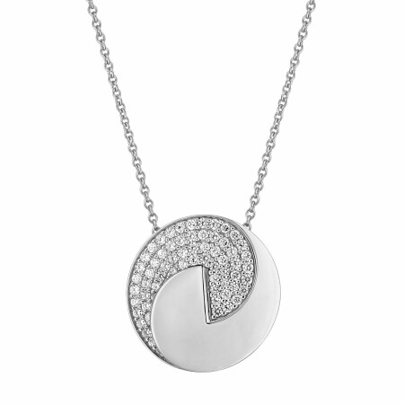 Collier Guy Laroche en argent et oxydes de zirconium