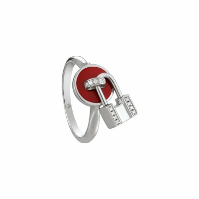 Bague Jourdan Bijoux Sentimento Lucky en argent