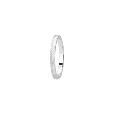 Alliance en platine, 2mm