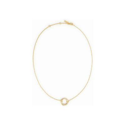 Collier Les Néréides Les Pendentifs en laiton doré à l'or fin