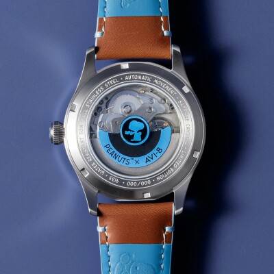 Montre AVI-8 Flyboy Engineer Automatique Peanuts Snoopy As de l'Aviation Édition Limitée AV-4133-03