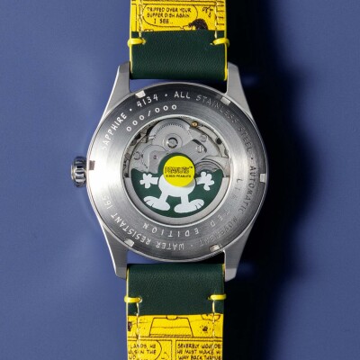 Montre AVI-8 Spitfire Smith Automatique Peanuts Snoopy As de l'Aviation Édition Limitée AV-4134-02
