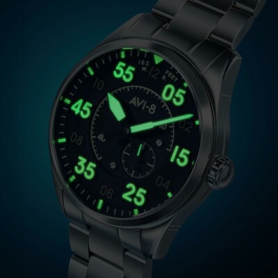 Montre AVI-8 Spitfire Type 300 Automatique AV-4147-11