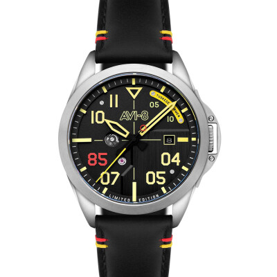 Montre AVI-8 Flyboy Tuskegee Airmen 85ème Anniversaire Automatique Édition Limitée AV-4148-01