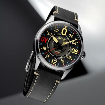 Montre AVI-8 Spitfire N3200 Imperial War Museums Automatique 24H Édition Limitée AV-4149-01
