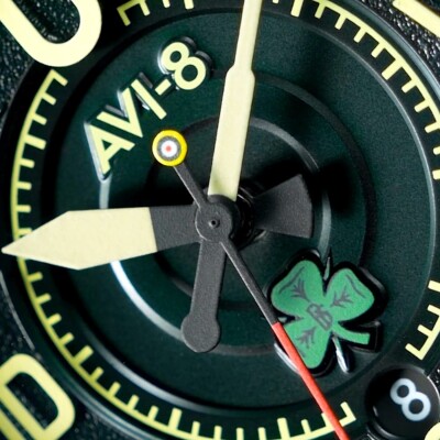 Montre AVI-8 Spitfire Smith Automatique 24H Paddy Édition Limitée AV-4154-01