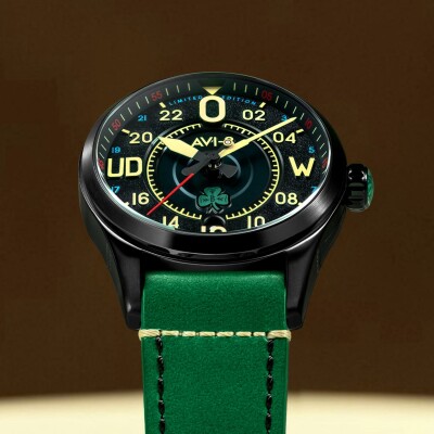 Montre AVI-8 Spitfire Smith Automatique 24H Paddy Édition Limitée AV-4154-01