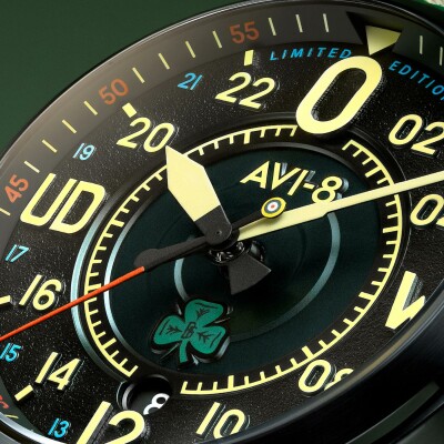 Montre AVI-8 Spitfire Smith Automatique 24H Paddy Édition Limitée AV-4154-01