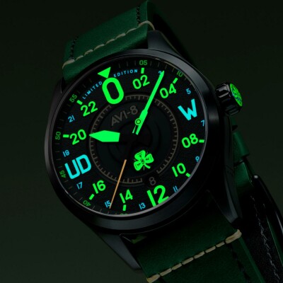 Montre AVI-8 Spitfire Smith Automatique 24H Paddy Édition Limitée AV-4154-01