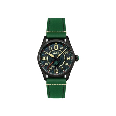 Montre AVI-8 Spitfire Smith Automatique 24H Paddy Édition Limitée AV-4154-01