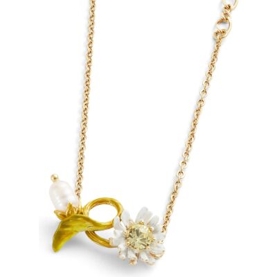 Bracelet Les Néréides Fleur de Roche en laiton doré à l'or fin